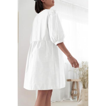 BAIGRAM Y2K Babydoll Peplum Dress - Summer Trendy Style