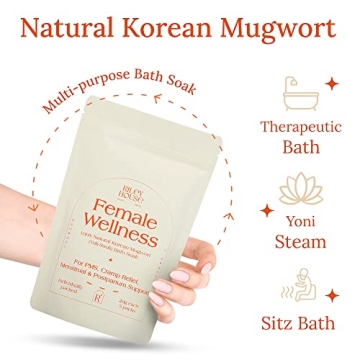 Riley House Mugwort Herbal Bath Soak for Women
