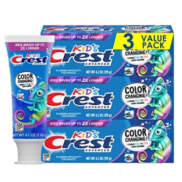 Crest Kids Advanced Fluoride Toothpaste - Fun & Effective