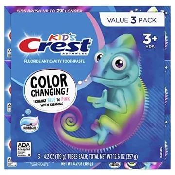 Crest Kids Advanced Fluoride Toothpaste - Fun & Effective