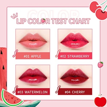 Yocisku Waterproof Lip Tint Set for Radiant Color