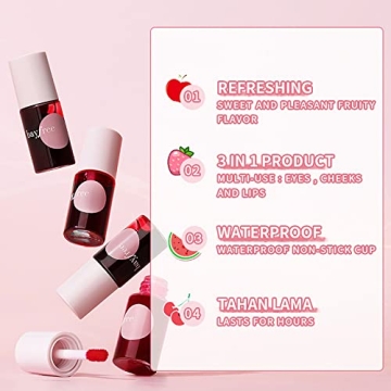 Yocisku Waterproof Lip Tint Set for Radiant Color