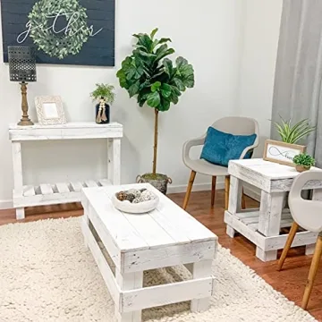 Rustic Barnwood Entry Sofa Table by Del Hutson Designs