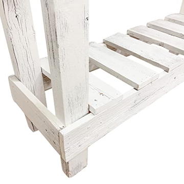 Rustic Barnwood Entry Sofa Table by Del Hutson Designs