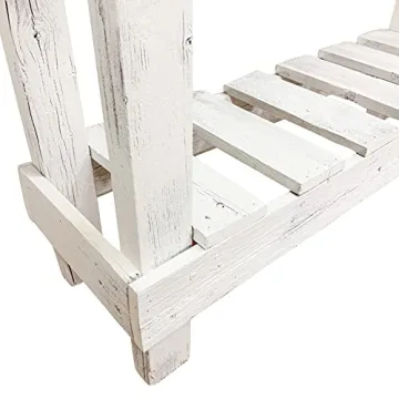 Rustic Barnwood Entry Sofa Table by Del Hutson Designs