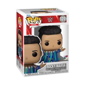 Funko POP! WWE: Rocky Maivia - Dwayne The Rock Johnson - Collectable Vinyl Figure - Gift Idea - Offi...
