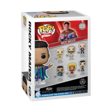 Funko POP! WWE: Rocky Maivia - Dwayne The Rock Johnson - Collectable Vinyl Figure - Gift Idea - Official Merchandise - for Kids & Adults - Sports Fans - Model Figure for Collectors and Display