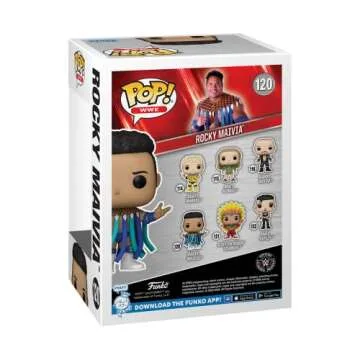Funko POP! WWE: Rocky Maivia - Dwayne The Rock Johnson - Collectable Vinyl Figure - Gift Idea - Official Merchandise - for Kids & Adults - Sports Fans - Model Figure for Collectors and Display