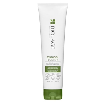 Biolage Strength Recovery Conditioning Cream | Strengthening Conditioner | Moisturizes, Adds Softnes...