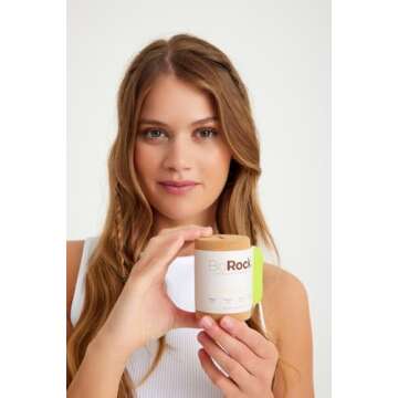 BioRock. Crystal Natural Deodorant Stone - Unscented Plastic and Aluminum Free Salt Deodorant Stick ...