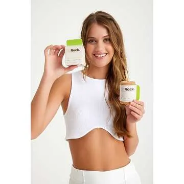 BioRock. Crystal Natural Deodorant Stone - Unscented Plastic and Aluminum Free Salt Deodorant Stick for Women & Men Eco-Friendly, Sustainable, Zero Waste 4.25 oz