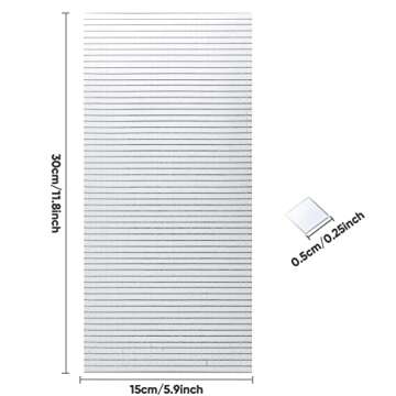 PP OPOUNT 7200 PCS Self-Adhesive Mosaic Tiles, Mirror Mosaics Tiles for Craft Decoration, Indoor Dec...