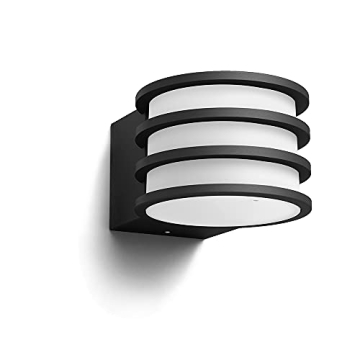 Philips Hue Lucca Outdoor Wall Light for Smart Homes