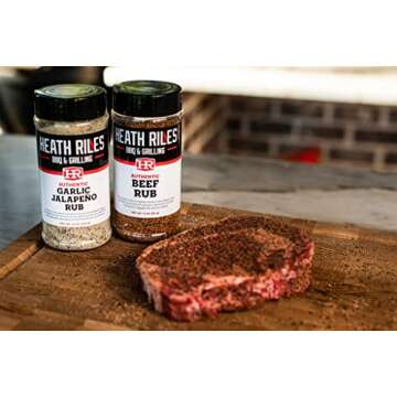 Heath Riles BBQ Steak Cooking Bundle - 3 Award Winning Rubs