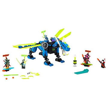 LEGO NINJAGO Jay’s Cyber Dragon Action Toy Building Kit