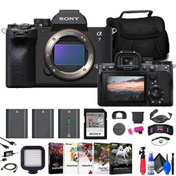 Sony a7 IV Mirrorless Camera Bundle - Professional Quality + Accessories
