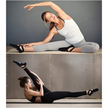 Yinxily Non Slip Yoga Socks for Women with Grip