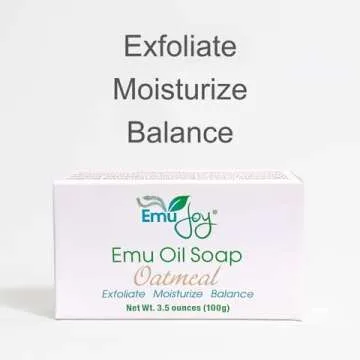 Natural Emu Joy Soap for Skin Care and Hydration