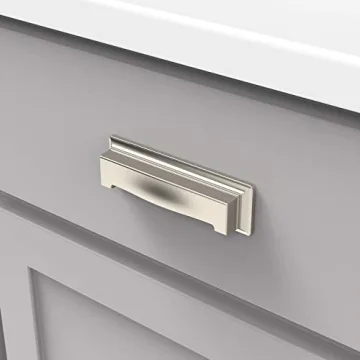 Hickory Hardware Polished Nickel Cabinet Pulls for Modern Homes