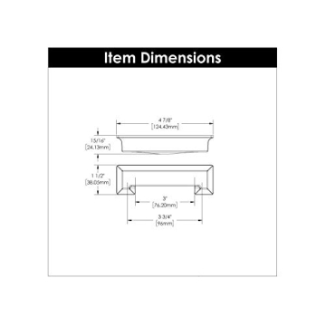 Hickory Hardware Polished Nickel Cabinet Pulls for Modern Homes