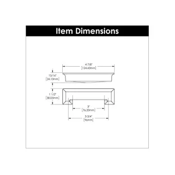 Hickory Hardware Polished Nickel Cabinet Pulls for Modern Homes
