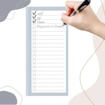 BIPEND Magnetic Notepads - 6 Pack for Grocery List
