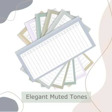 BIPEND Magnetic Notepads - 6 Pack for Grocery List