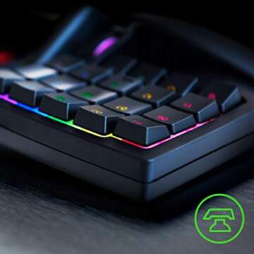 Razer Tartarus V2 Gaming Keypad: Mecha Membrane Key Switches - One Handed Keyboard - 32 Programmable...