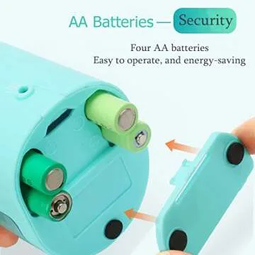 Electric Pencil Sharpener, Anlem Pencil Sharpener Automatic for 2B and Colored Pencil USB or Battery Operated Kids Safety for School Classroom, Home, Office, Studio (Blue)