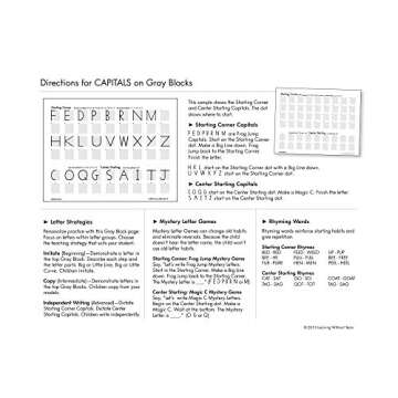 Learning Without Tears Handwriting Practice Paper - Ideal for Young Learners