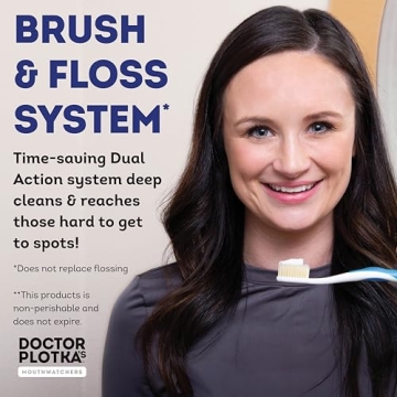 Soft Flossing Toothbrush for Sensitive Teeth - Dr. Plotka's