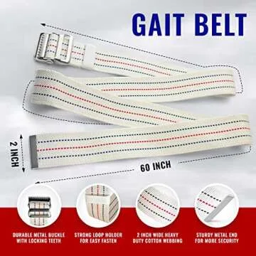 ASA TECHMED Complete Goniometer Set for Occupational Therapy, Physical Therapy - Includes 6, 8, 12 I...