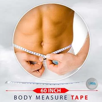 ASA TECHMED Complete Goniometer Set for Occupational Therapy, Physical Therapy - Includes 6, 8, 12 Inches Goniometer Set, Gait Belt, Measuring Tapes, Reflex Hammer