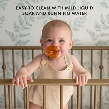 Natursutten Natural Rubber Pacifiers for Breastfeeding Babies