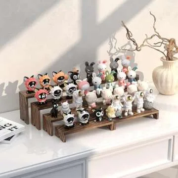 Elegant Wooden Display Stands for Events and Home