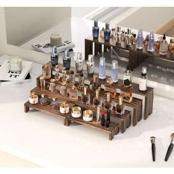 Elegant Wooden Display Stands for Events and Home