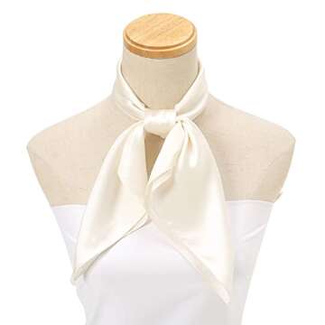 RIIQIICHY Silk Head Scarf for Women - 100% Mulberry Quality