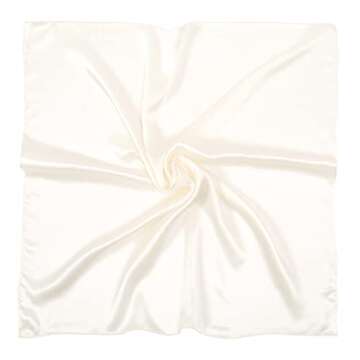 RIIQIICHY Silk Head Scarf for Women - 100% Mulberry Quality