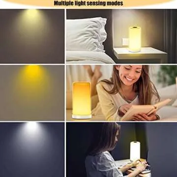 SIMEEGO Touch-Sensitive Dimmable Night Light for All