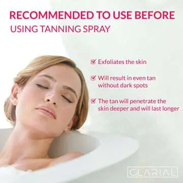 Clarial Exfoliating Body Scrub for Glowing Skin