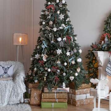 Brown Velvet Ribbon Double Faced 1 inch Continuous 20 Yards Use for Christmas Tree Ornaments, Gift Wrapping, Wreath Decoration, Wedding Boutonnieres, Handmade Crafts Bow Making