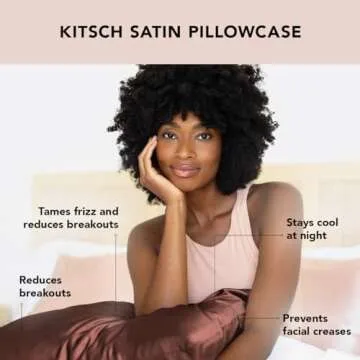 Kitsch Satin Pillowcase: Luxurious Hair & Skin Care
