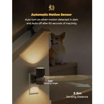 L LOHAS LED Motion Sensor Night Light Plug in, 2 Pack, Motion Activated Night Light, 0-100LM Dimmable, 3000K Soft White, Motion Sensor Light Indoor for Bathroom Hallway Bedroom Stairway Kids Elderly