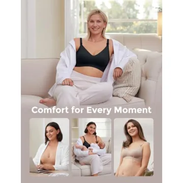 Momcozy Nursing Bra for Breastfeeding Comfort and Support