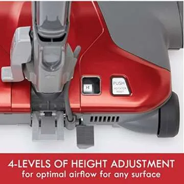 Kenmore 81414 Bagged Canister Vacuum Cleaning Tools, 400 Series + Telescoping Wand, Red