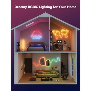 Govee Smart Neon Rope Light - Vibrant Customizable LED