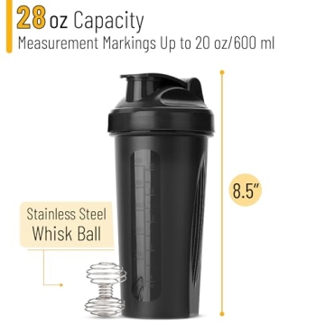 Mr. Pen Shaker Bottle for Smoothies and Protein Mixes