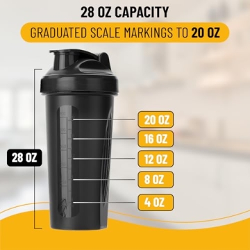 Mr. Pen Shaker Bottle for Smoothies and Protein Mixes