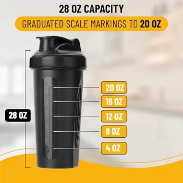 Mr. Pen Shaker Bottle for Smoothies and Protein Mixes