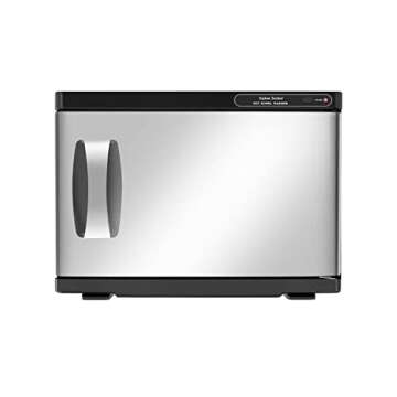 Salon Señor Hot Towel Warmer,Professional Towel Heater with Mirror Door,Warmer Cabinet for Facial S...